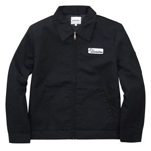 Divinities x Dickies black coach jacket embroider